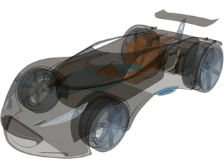 Lotus Hot Wheel Concept 3D Model