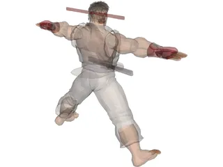 Ryu 3D Model