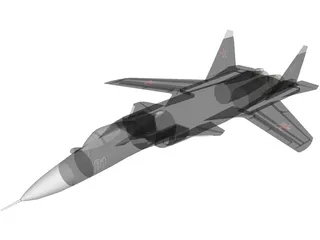 Sukhoi Su-47 Berkut  3D Model