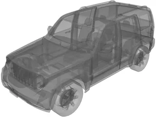 Jeep Liberty (2010) 3D Model