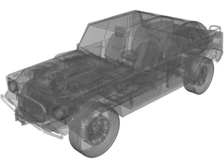 Lamborghini LM002 3D Model