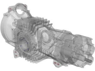 Mendeola MD5 Gearbox 3D Model