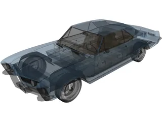 Buick Riviera (1963) 3D Model