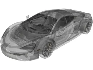 McLaren 570S 3D Model