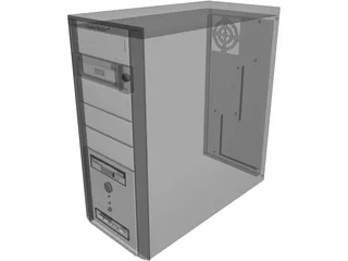 Coolermaster PC 3D Model