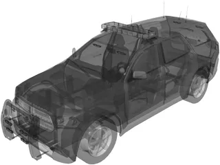 Dodge Durango Police (2013) 3D Model