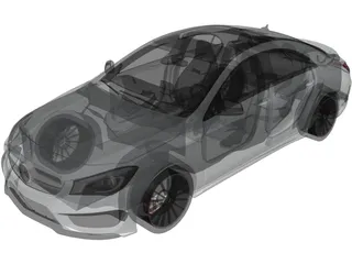 Mercedes-Benz CLA45 AMG (2014) 3D Model