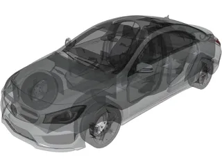 Mercedes-Benz CLA-Class (2014) 3D Model