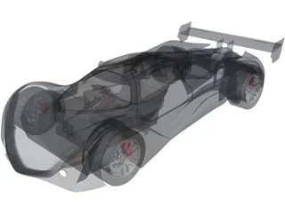 Mazda Furai 3D Model