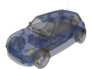 Mini Cooper S 3D Model