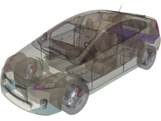 Toyota Prius 3D Model