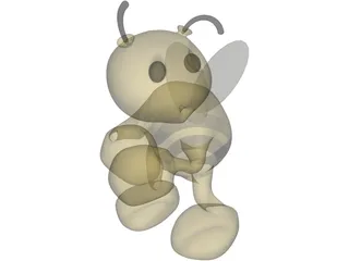 Bumble Bee 3D Model