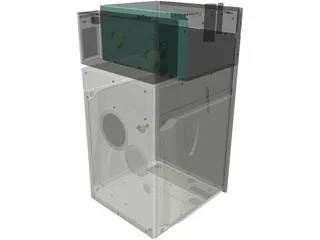 Marine Generator 9.5 kva 3D Model