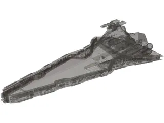 Venator Class Star Destroyer 3D Model