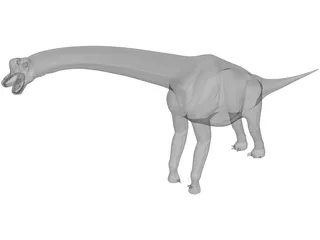 Brachiosaurus 3D Model