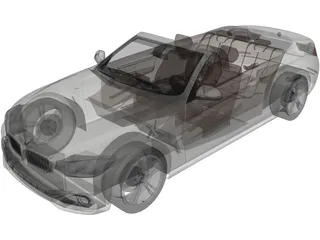 BMW 4-Series 435i Convertible [F32] (2014) 3D Model