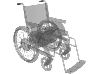 Wheelchair Electro 3D Model