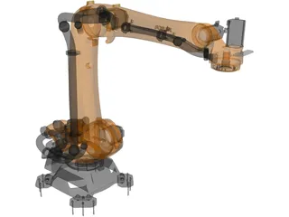 Kuka KR180R3200PA Robot 3D Model