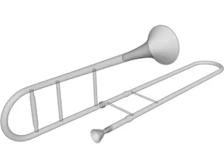 Trombone 3D Model