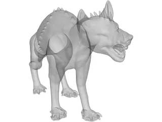 Chupacabra 3D Model