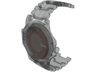 Sport Watch 3D Model