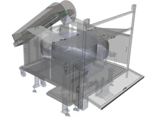 Vibratory Bowl Feeders 3D Model