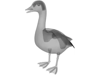 Goose 3D Model