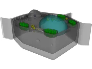 Plant Cell 3D Model