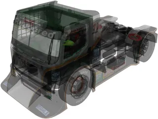 Volvo FH DB Motorsport 3D Model