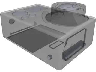 GoPro Camera 3D Model