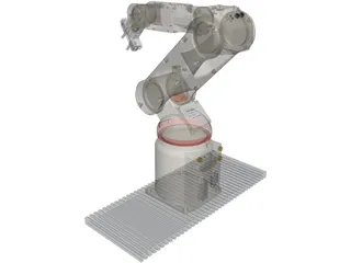 Motoman MH5L Robot 3D Model