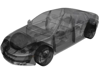 Volkswagen Phaeton W12 3D Model