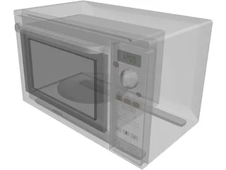 Samsung Microwave Oven 3D Model