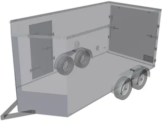 Light Trailer 3D Model