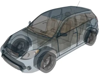 Toyota Matrix 3D Model