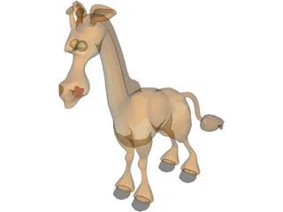 Giraffe 3D Model