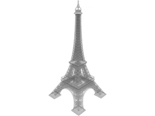 Eiffel Tower 3D Model