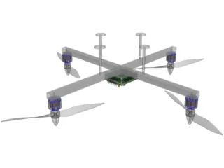 Quadrocopter 3D Model