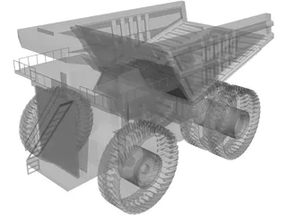 Caterpillar 797B Mining Haul Truck 3D Model