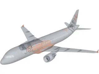 Airbus A320 3D Model