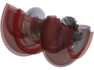 Turbocharger 3D Model