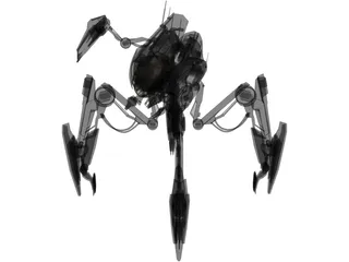 Titan Droid Robot Spider 3D Model