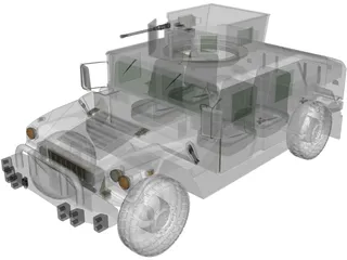 Humvee 3D Model