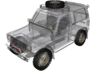 Daihatsu Rocky 3D Model