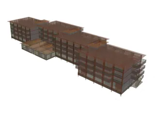 Hotel Smolyan Bulgaria 3D Model