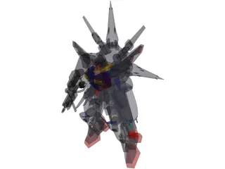 Gundam Providence ZGMF-X13A 3D Model