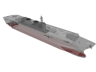 Hyuga-class Helicopter Destroyer 3D Model