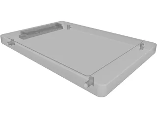 Slim SSD 3D Model