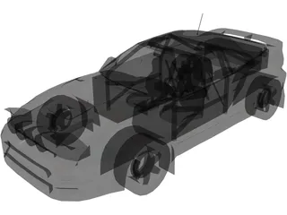 Toyota Celica GT4 WRC 3D Model