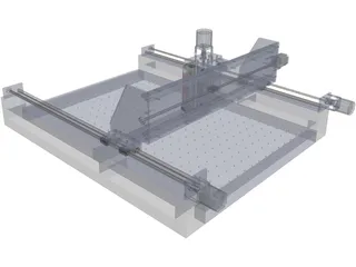 3 Axis CNC 3D Model